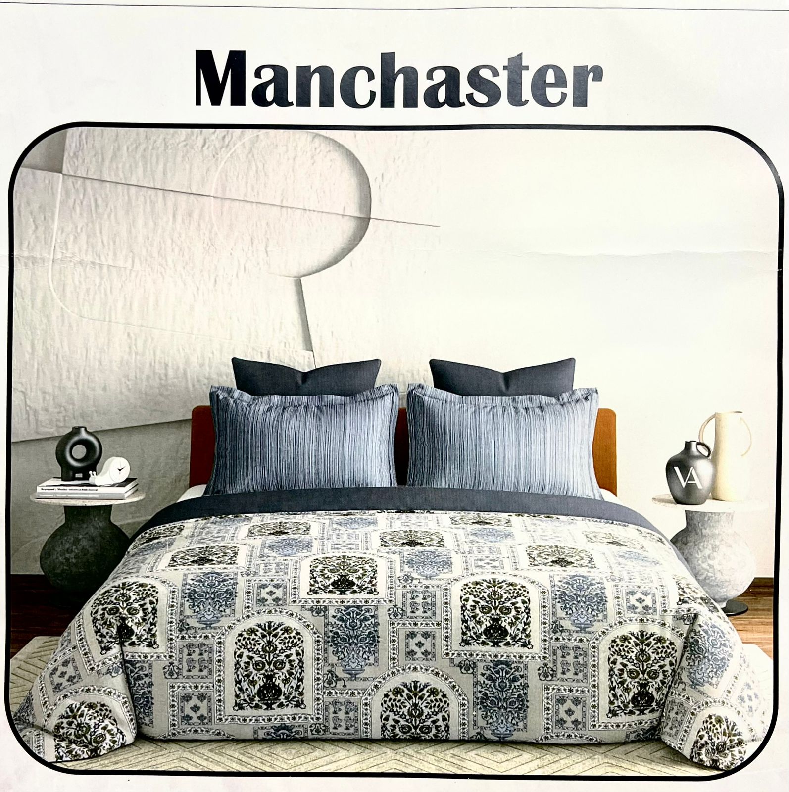Manchester Double Bed Cotton Fancy Print Bedsheet – M.R. Saree Emporium