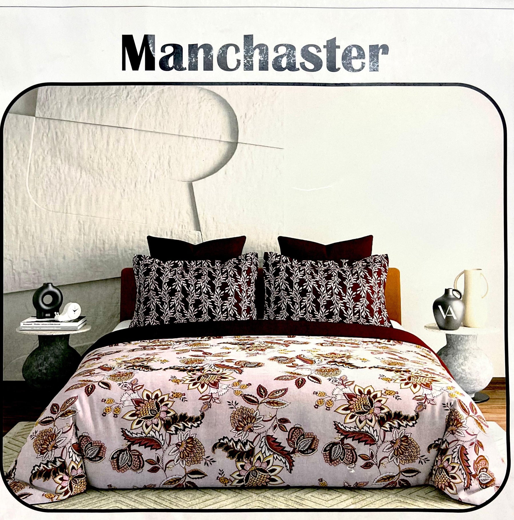 Manchester Double Bed Cotton Fancy Print Bedsheet – M.R. Saree Emporium
