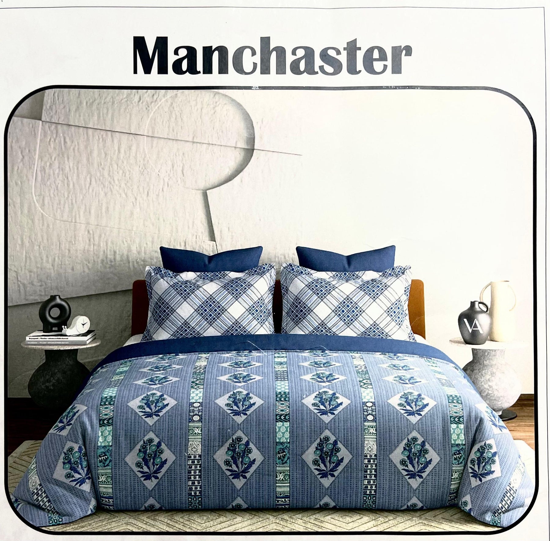 Manchester Double Bed Cotton Fancy Print Bedsheet – M.R. Saree Emporium