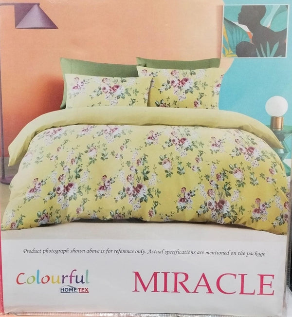 M.R. Saree Emporium Miracle Design Double Bed Bedsheet – Soft Cotton