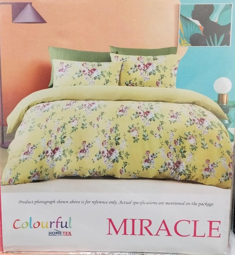 M.R. Saree Emporium Miracle Design Double Bed Bedsheet – Soft Cotton