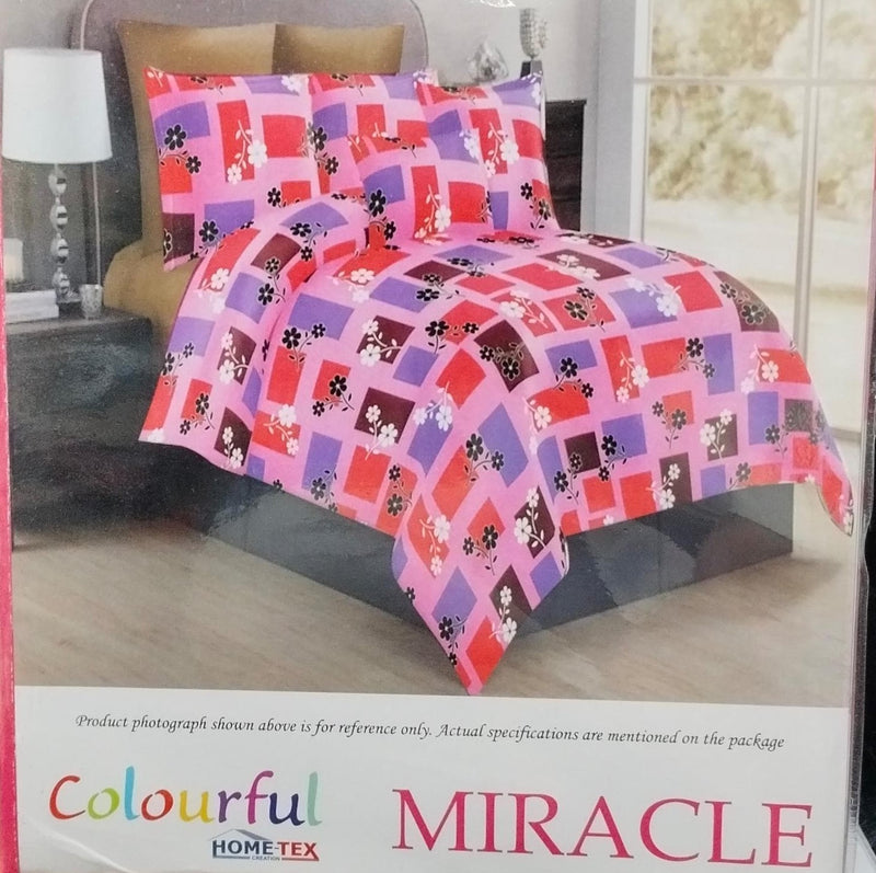 M.R. Saree Emporium Miracle Design Double Bed Bedsheet – Soft Cotton