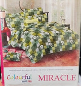 M.R. Saree Emporium Miracle Design Double Bed Bedsheet – Soft Cotton
