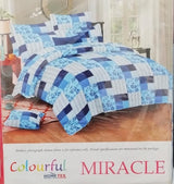 M.R. Saree Emporium Miracle Design Double Bed Bedsheet – Soft Cotton