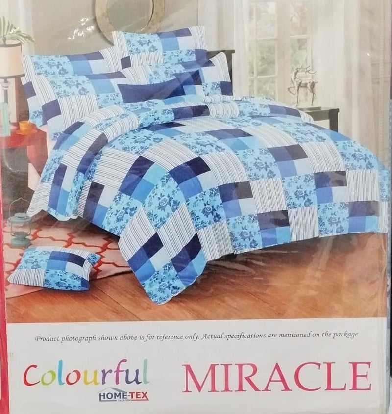 M.R. Saree Emporium Miracle Design Double Bed Bedsheet – Soft Cotton