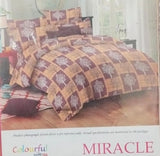 M.R. Saree Emporium Miracle Design Double Bed Bedsheet – Soft Cotton
