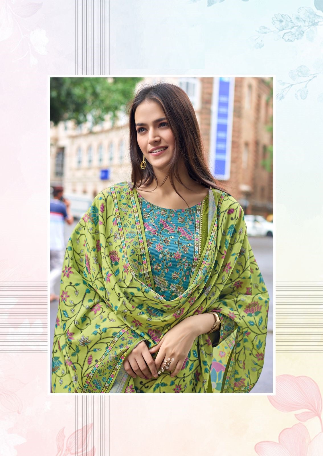 MUSKAAN VOL 2 – Modal Silk Handwork Dress & Suit Set with Chinnon Dupatta | 6 Designs – M.R. Saree Emporium