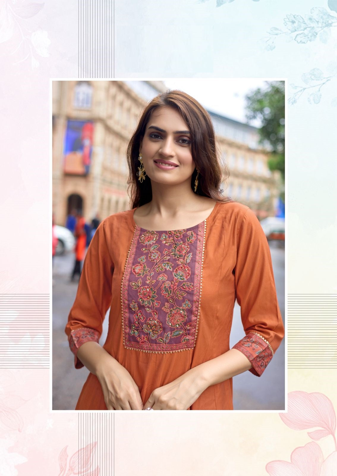 MUSKAAN VOL 2 – Modal Silk Handwork Dress & Suit Set with Chinnon Dupatta | 6 Designs – M.R. Saree Emporium