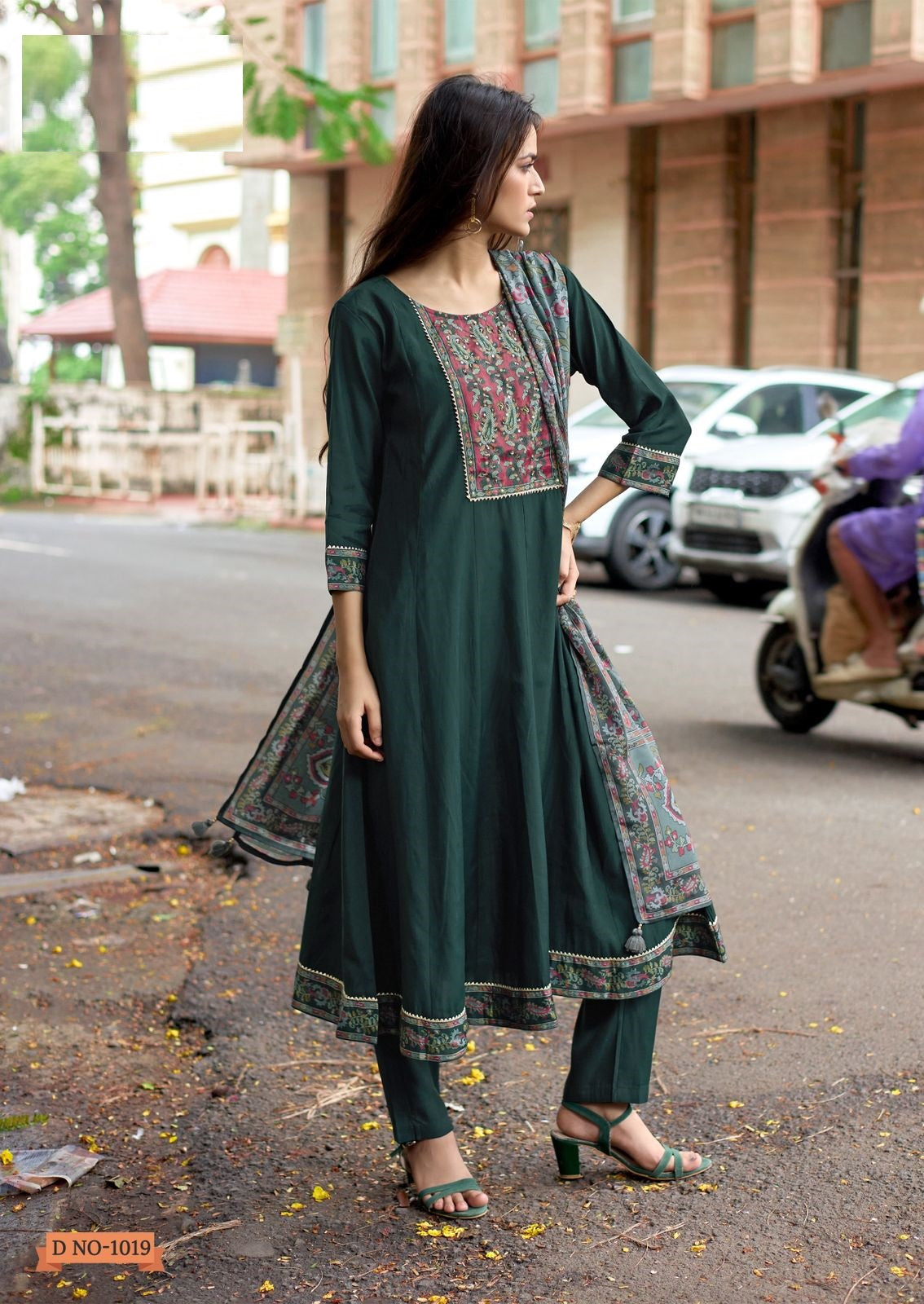 MUSKAAN VOL 2 – Modal Silk Handwork Dress & Suit Set with Chinnon Dupatta | 6 Designs – M.R. Saree Emporium