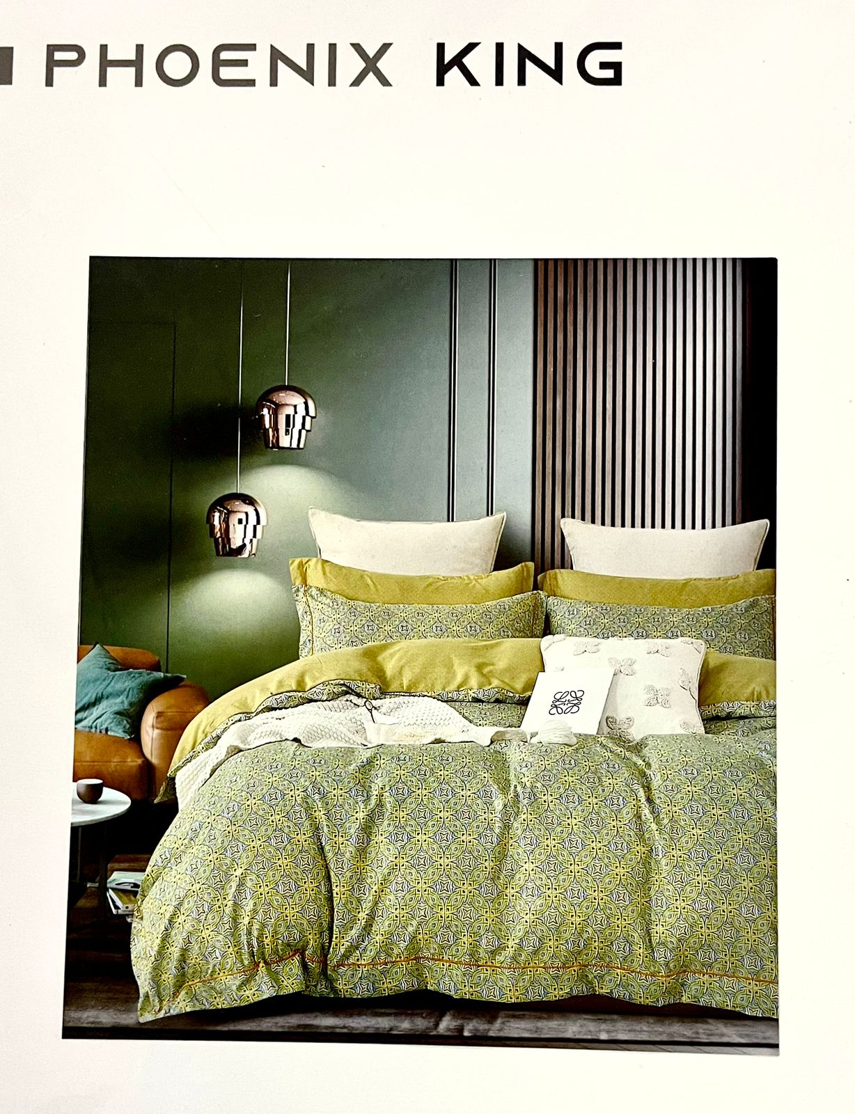 Phoenix King Glaze Cotton King Size Bedsheet with 2 Pillow Covers – M.R. Saree Emporium