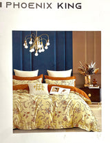 Phoenix King Glaze Cotton King Size Bedsheet with 2 Pillow Covers – M.R. Saree Emporium