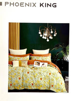 Phoenix King Glaze Cotton King Size Bedsheet with 2 Pillow Covers – M.R. Saree Emporium