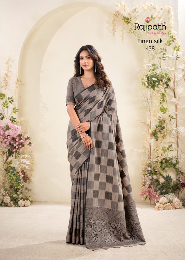 RajPath Fabrics – Redium Silk 6 PCS Set Linen Silk-M.R.Saree Emporium