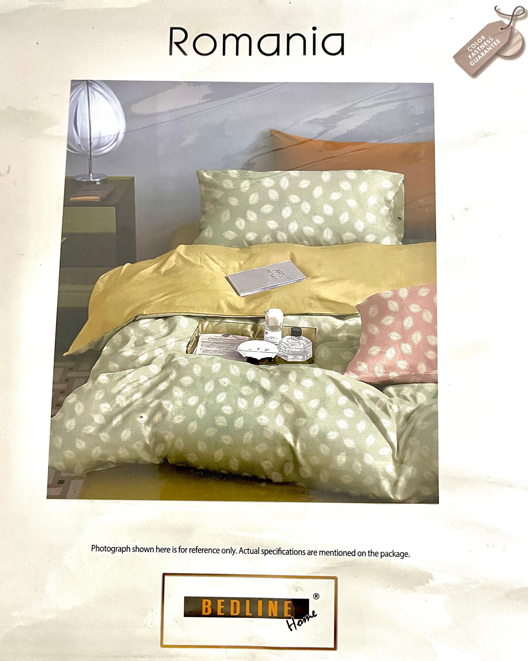 Romania 100% Cotton Double Bed Bedsheet with 2 Pillow Covers | M.R. Saree Emporium