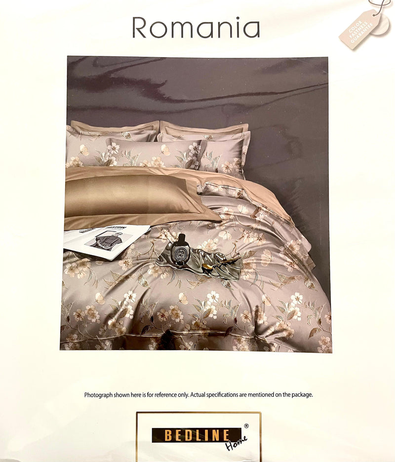 Romania 100% Cotton Double Bed Bedsheet with 2 Pillow Covers | M.R. Saree Emporium