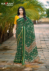 Starin Star Vol-02 Chiffon Fancy Print Saree with Elegant Border – M.R. Saree Emporium