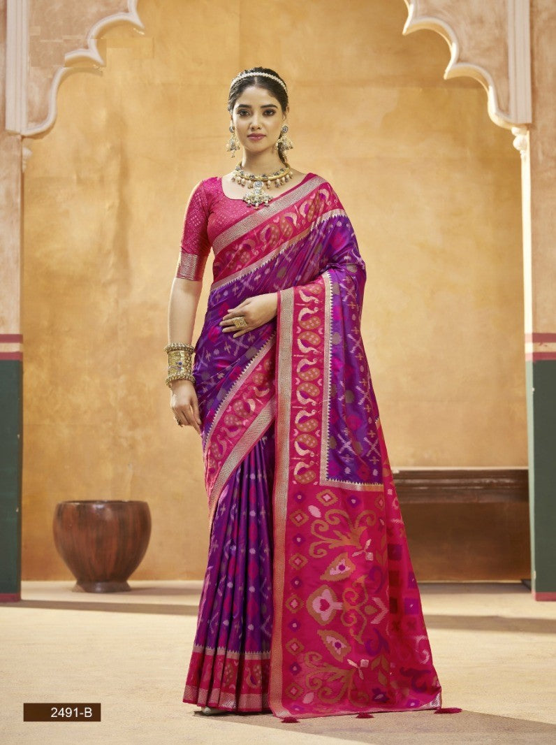 Siyona Silk Saree – 8 Pcs Set | Exclusive Wedding & Festive Collection M.R. Saree Emporium