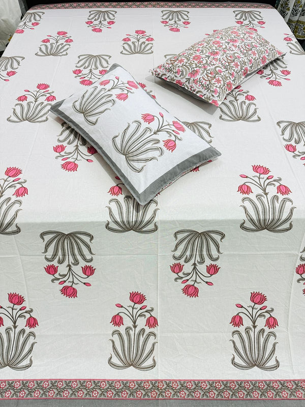 Natural Doube Bed Bedsheet-7