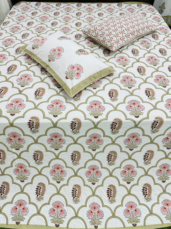 Natural Doube Bed Bedsheet-16