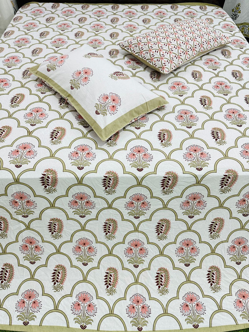 Natural Doube Bed Bedsheet-16