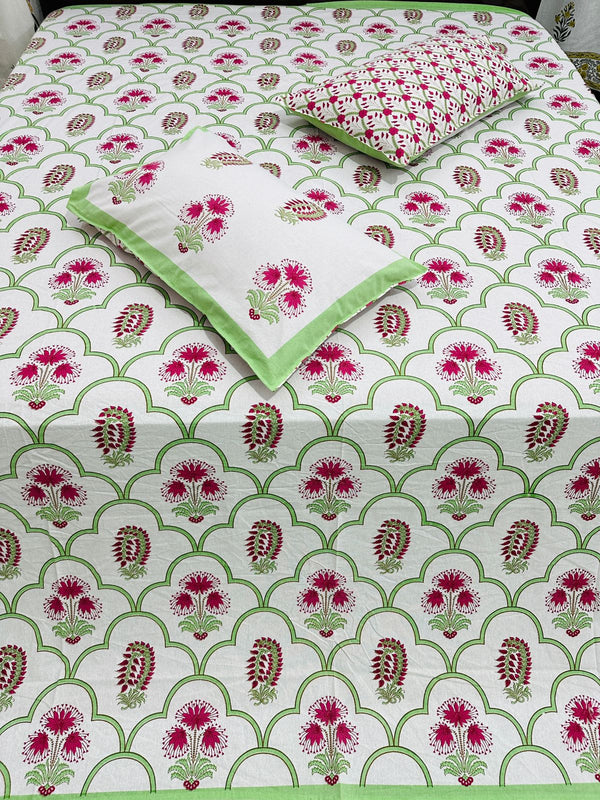 Natural Doube Bed Bedsheet-17