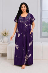 Soft Rayon Printed Nighty – 5 Pcs Set