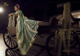 Kira Kesha Pure Viscose Tissue Saree with Handworked Pallu 5 Pcs Set