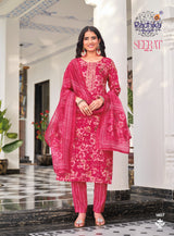 RADHIKA Lifestyle Seerat Vol 14 Heavy Rayon 8 Pcs Set