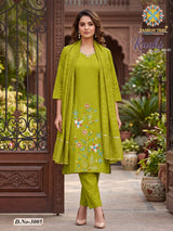 Passion Tree Raahi Vol 3 Roman Silk Embroidery 8 Pcs Set