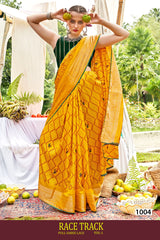 Race Track Vol-01 Cotton Fancy Print Saree – M.R. Saree Emporium