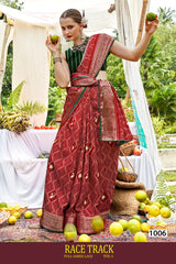 Race Track Vol-01 Cotton Fancy Print Saree – M.R. Saree Emporium