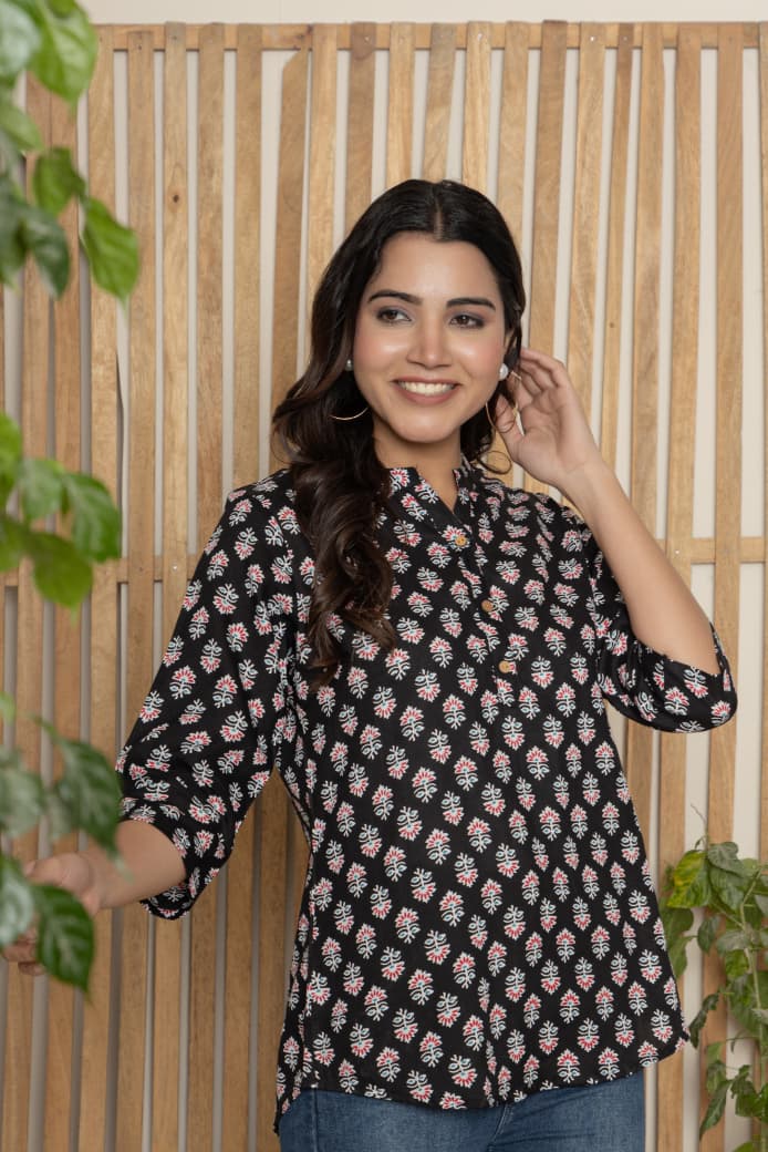 Radhika Vol 3 – Rayon Kurti & Top Tunic Collection | Sizes S–2XL – M.R. Saree Emporium