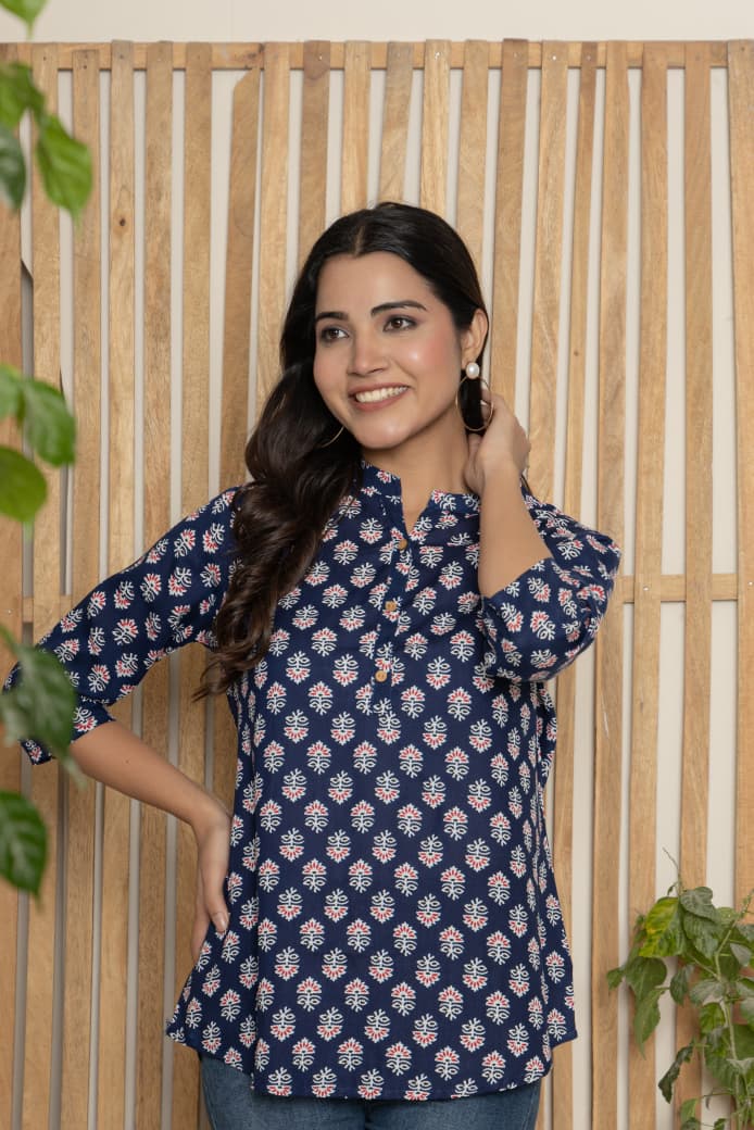 Radhika Vol 3 – Rayon Kurti & Top Tunic Collection | Sizes S–2XL – M.R. Saree Emporium