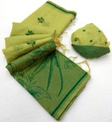 RajMata Tapti Cotton Saree - Fancy Jamdani Weaving