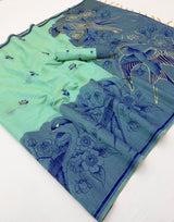 RajMata Tapti Cotton Saree - Fancy Jamdani Weaving
