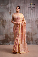 RajPath Fabrics Juhi Tissue Silk Saree Collection - 6 Pcs Set