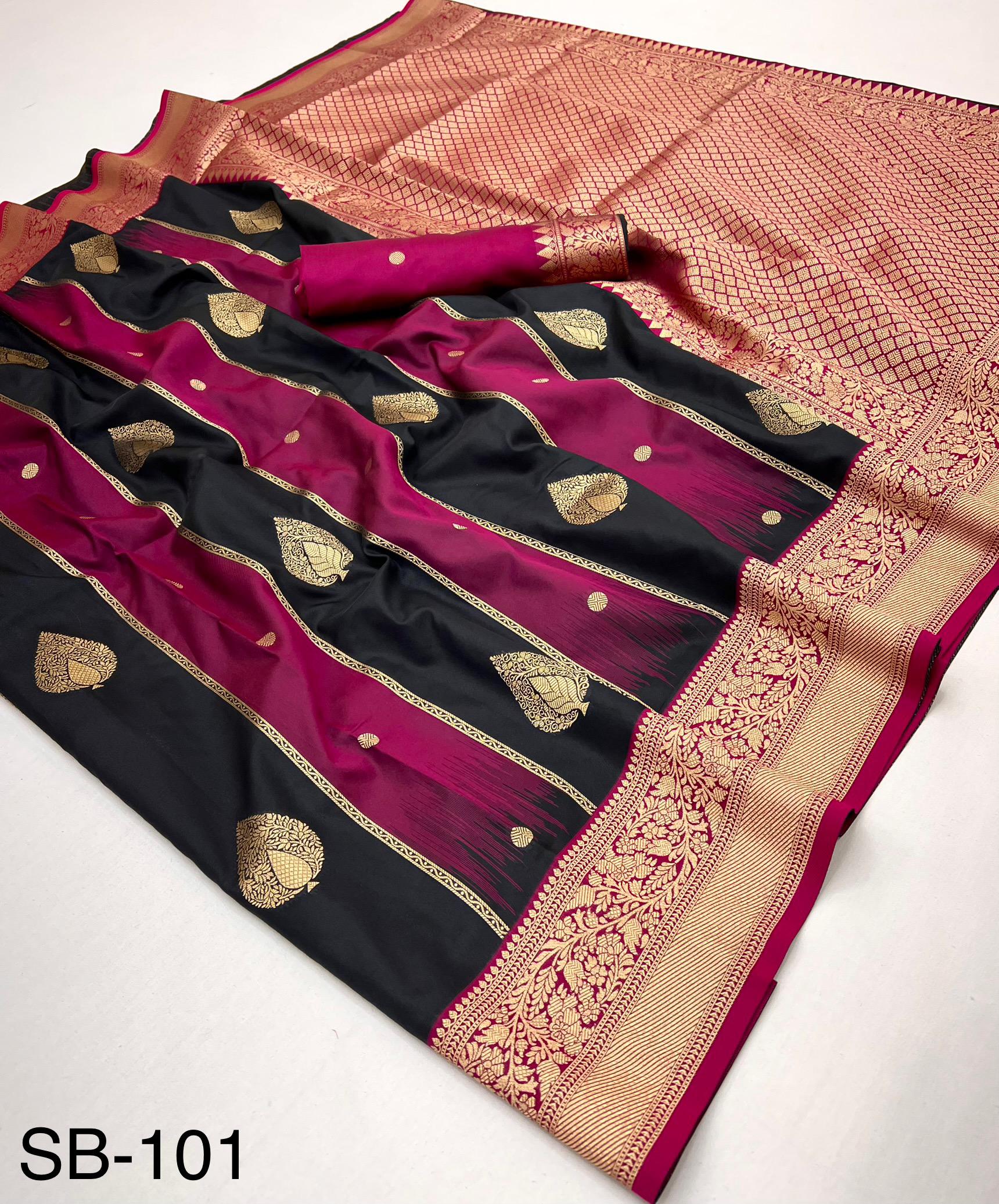 Banarasi Stripe SilK (RJYG)