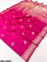 Rajyog Masaba Pure Viscose Saree with Zari Weaving & Hand Dyeing - 4 Piece Set & Single Piece Available - M.R. Saree Emporium