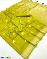Rajyog Masaba Pure Viscose Saree with Zari Weaving & Hand Dyeing - 4 Piece Set & Single Piece Available - M.R. Saree Emporium