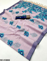 Rajyog Nakshatra Cotton Super Trending Jamdani Style Soft Cotton Saree - 6 Piece Set & Single Piece Available - M.R. Saree Emporium