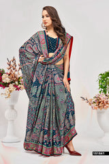 Ratnajyoti Vol-05 Saree – 6 Pcs Set | Vallabhi Prints – M.R. Saree Emporium