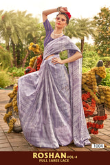 Roshan Vol-04 Simmar Chiffon Saree with Running Blouse – M.R. Saree Emporium