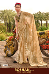 Roshan Vol-04 Simmar Chiffon Saree with Running Blouse – M.R. Saree Emporium