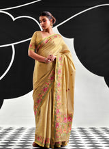 Premium Tissue Silk Saree for Women - Soft & Elegant Fabric