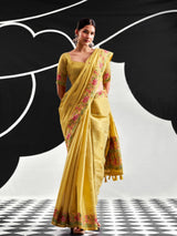 Premium Tissue Silk Saree for Women - Soft & Elegant Fabric