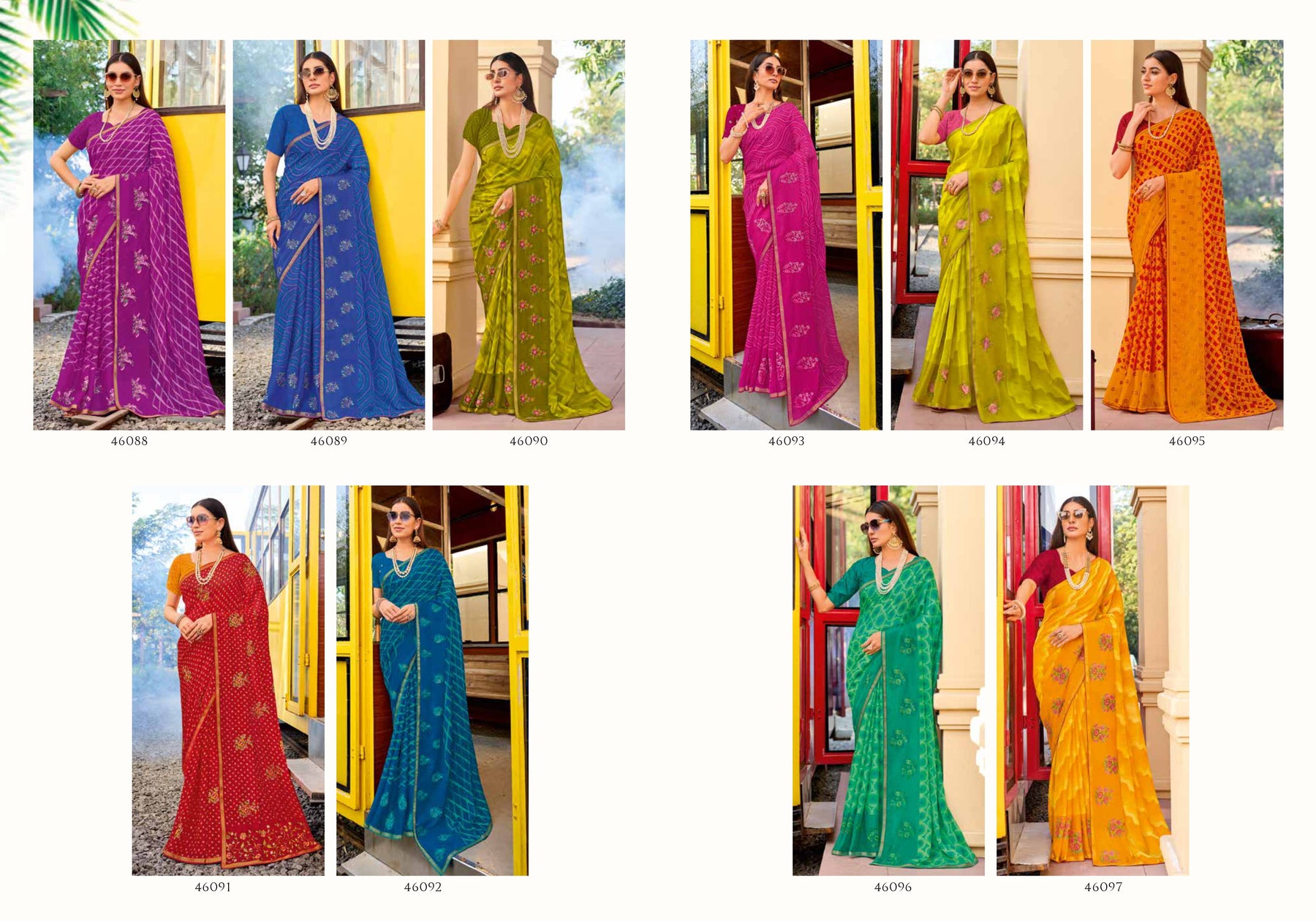 Subhash Phoolwari 2 Printed Designer Saree - Floral Butti & Pattern Work Saree - Single Pcs Available - M.R. Saree Emporium