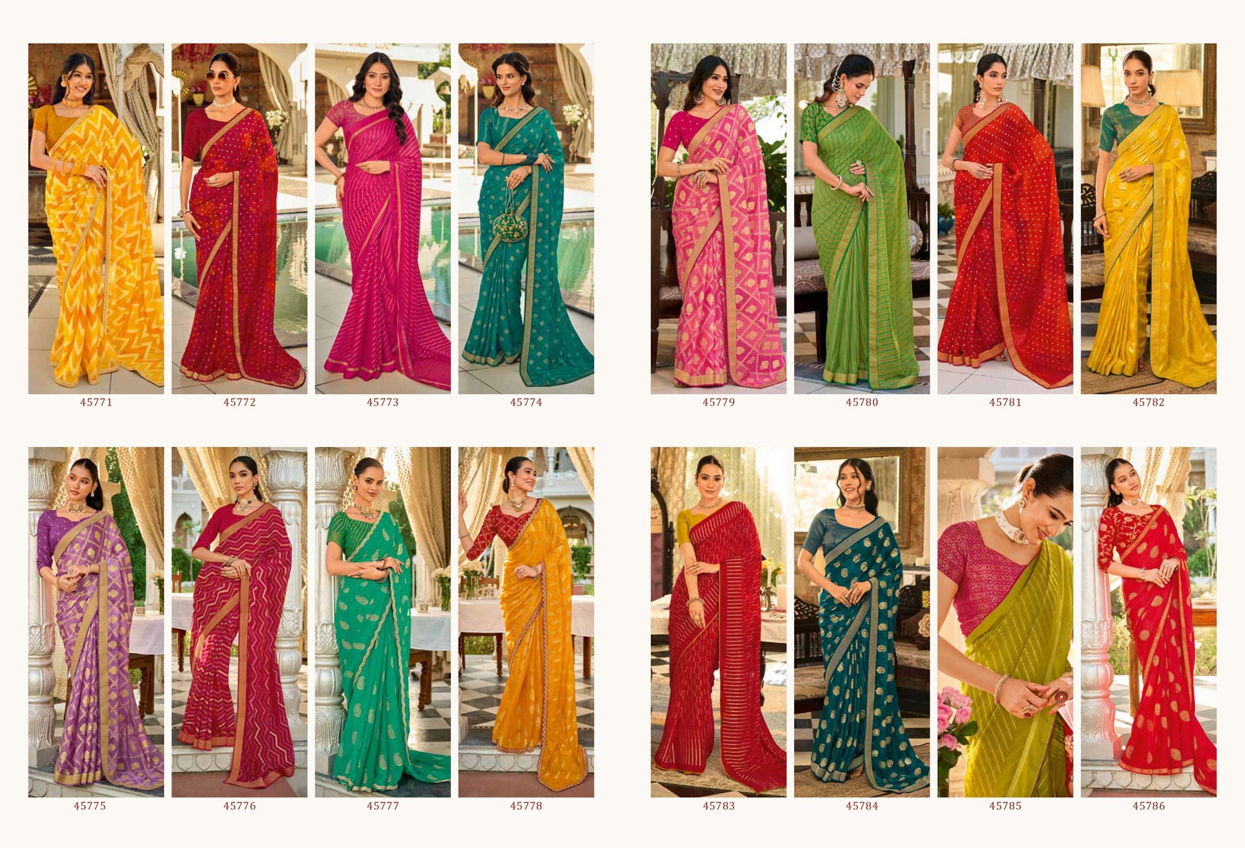 Subhash Sarees Sarbani Collection - Designer Printed Saree with Elegant Border - M.R. Saree Emporium