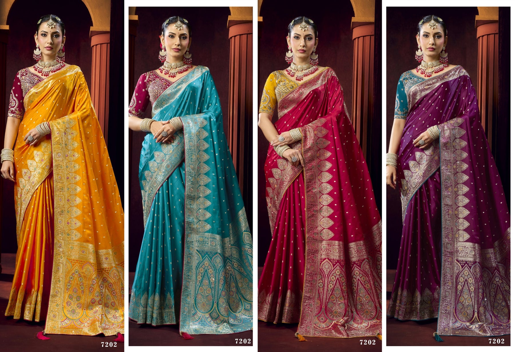 Suswagatam Vol-01 - Designer Bridal Silk Saree Collection