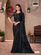 TFH Sandalwood-15 Designer Party Wear Saree with Fancy Designer Blouse