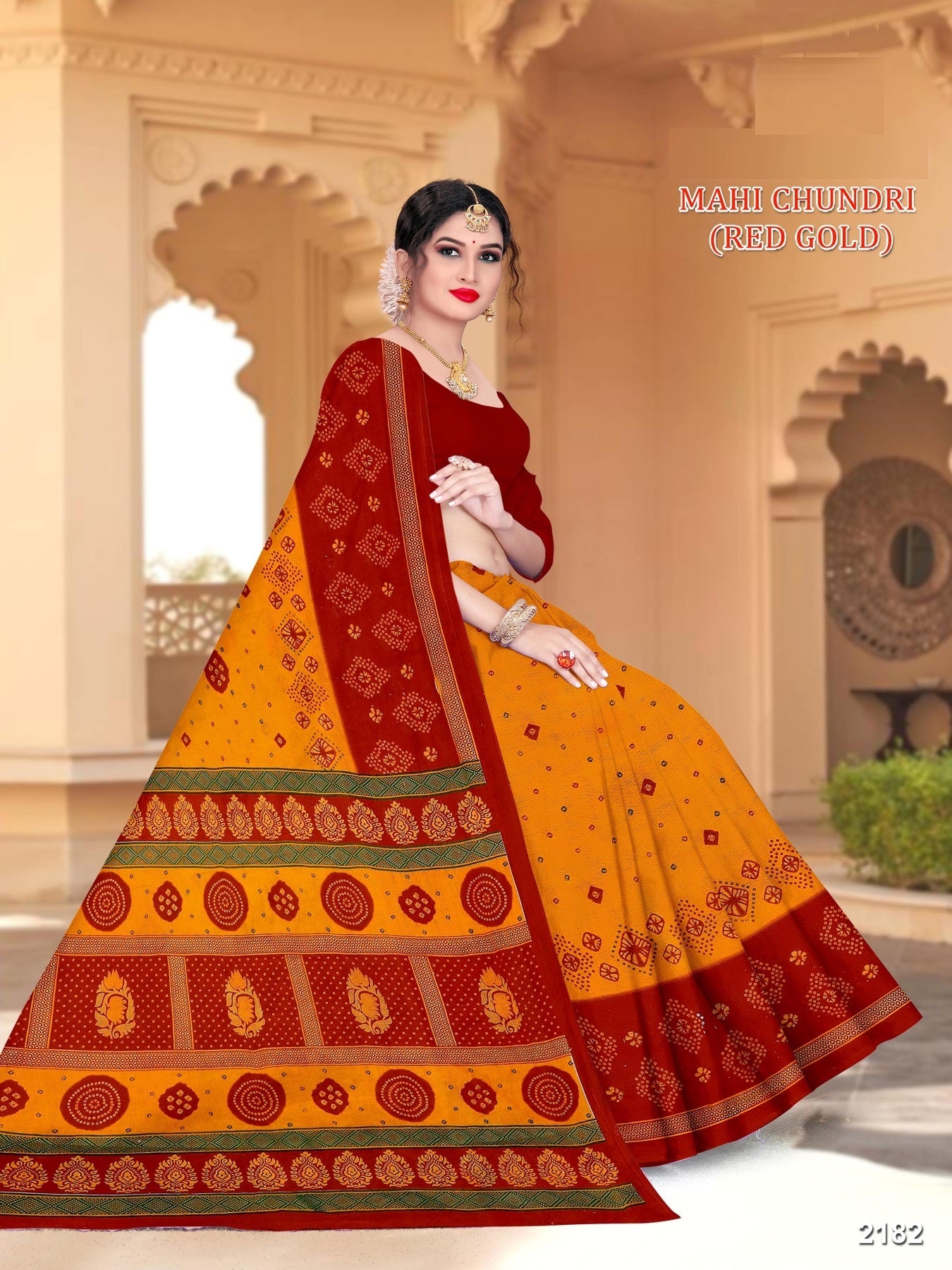 Mahi Chundri PURE COTTON (M.R.SAREE EMPORIUM)